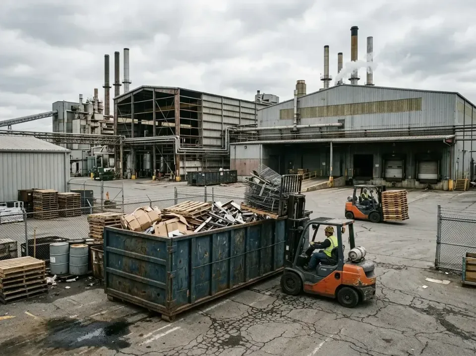 industrial-factory-scrap-conta-003 — frequently asked questions, Cheap Roll-off Dumpster Rentals in East Peoria, IL